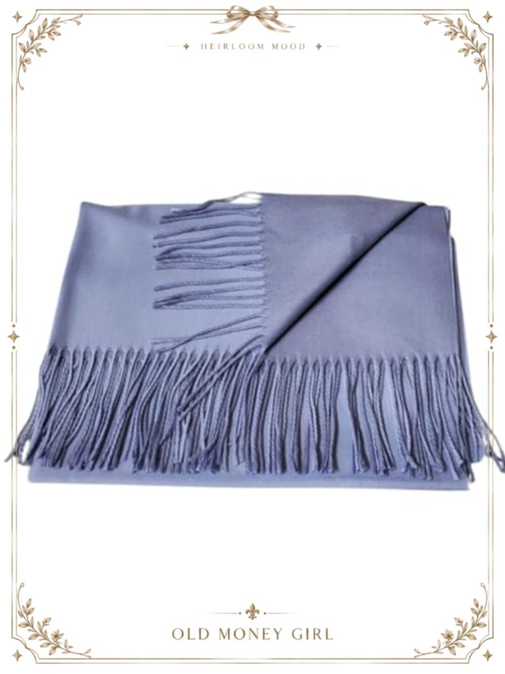 Reversible Cashmere Woolen Blend Scarf Shawl Wrap Double-Sided Winter